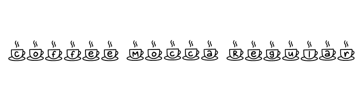 Coffee Mocca Regular  Frei Schriftart Herunterladen