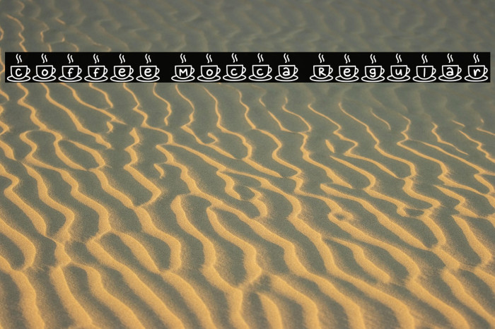 Coffee Mocca Regular Example 3