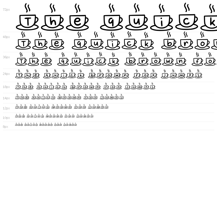 Coffee Mocca Regular Waterfall