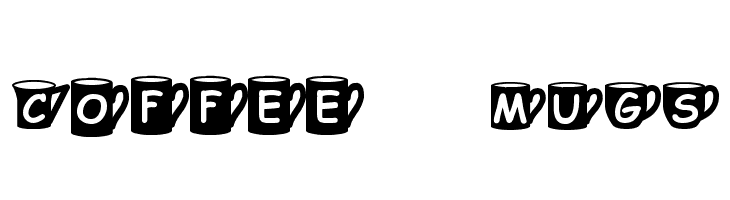Coffee Mugs फ़ॉन्ट