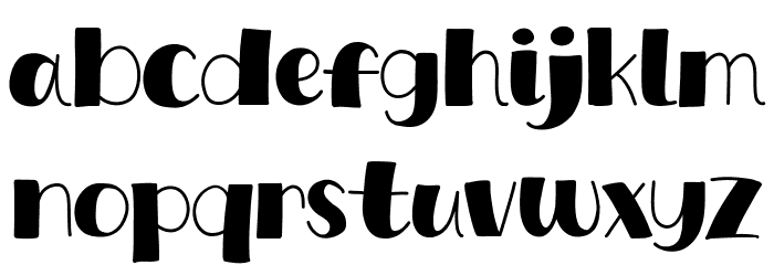 Coffee Show Font LOWERCASE