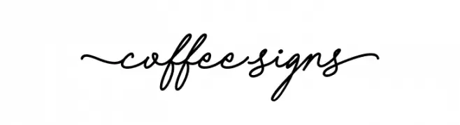 Coffee Signs  Descarca Fonturi Gratis