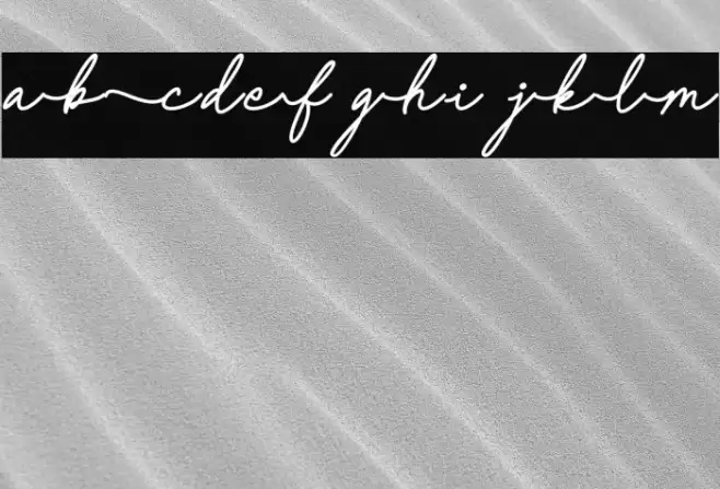 Coffee Signs Font examples