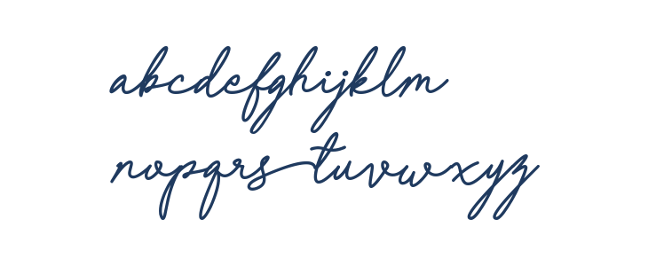 Coffee Signs Lowercase