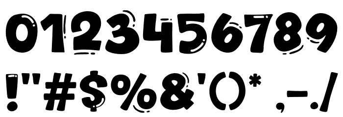 Coffee Soda Font OTHER CHARS
