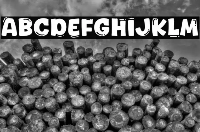 Coffee Soda Font examples