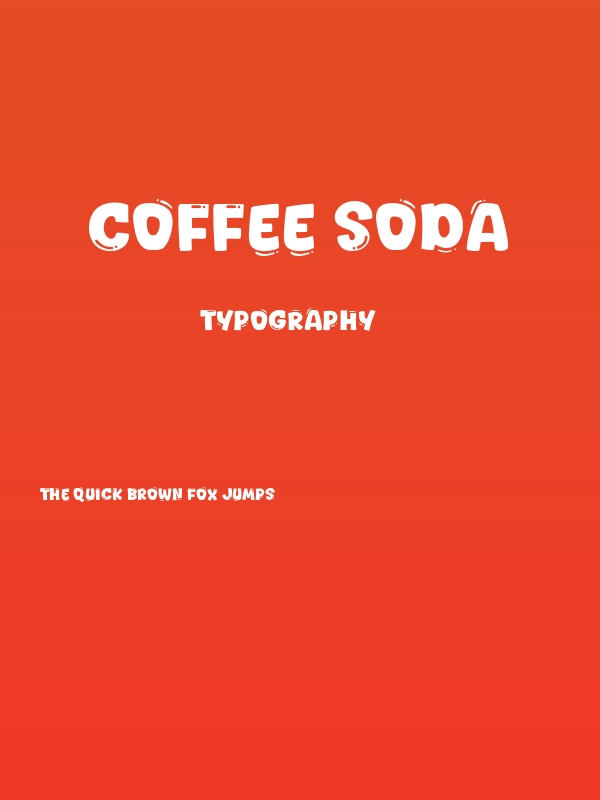 Coffee Soda Poster