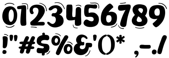 Coffee Spark Font OTHER CHARS
