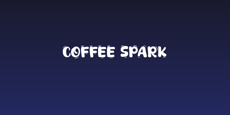 Coffee Spark Social Header