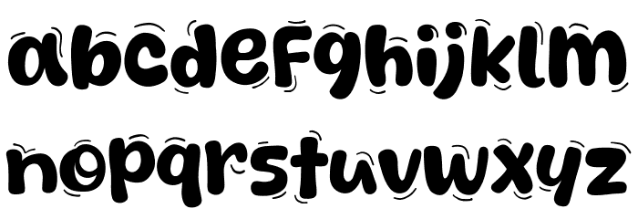 Coffee Spark Font LOWERCASE