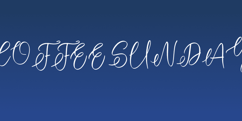Coffee Sunday Social Header