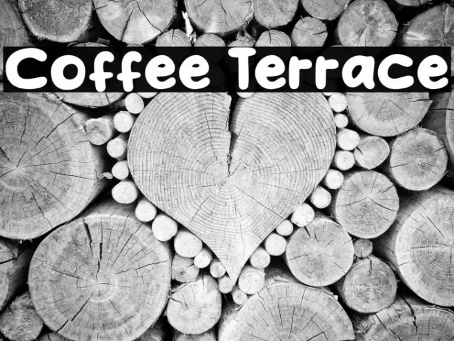 Coffee Terrace Font examples