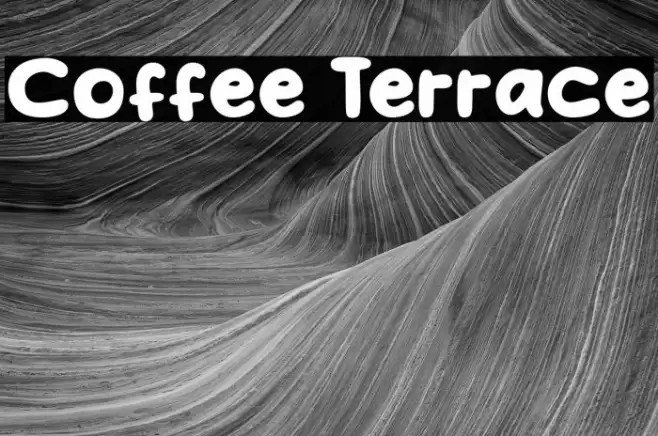 Coffee Terrace Font examples