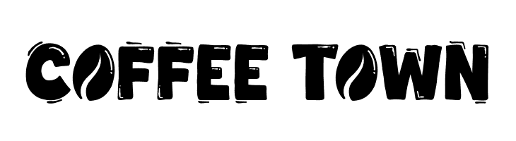 Coffee Town  Frei Schriftart Herunterladen