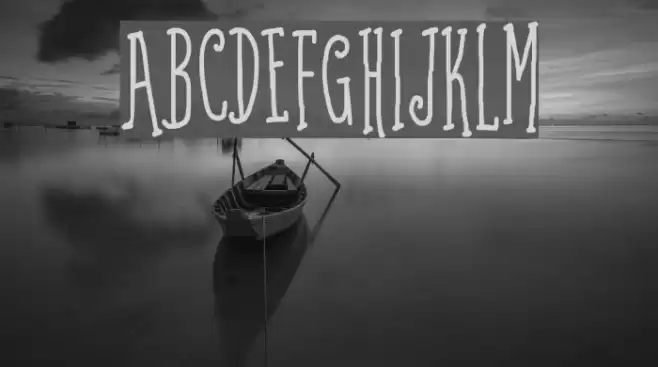 Coffee Written Bold Font examples