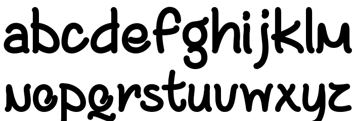 Coffee with Sugar Font LOWERCASE