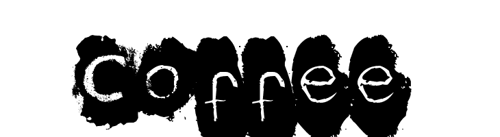 Coffee Schriftart