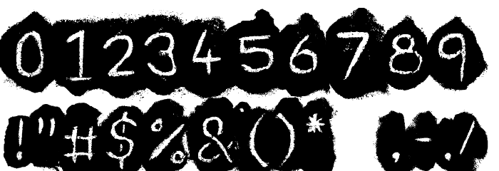 Coffee Font OTHER CHARS