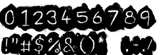 Coffee Schriftart Anderer Schreiben