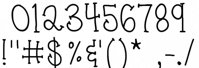 CoffeeAndMacaroons Font OTHER CHARS