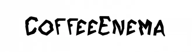 CoffeeEnema  नि: शुल्क फ़ॉन्ट्स डाउनलोड