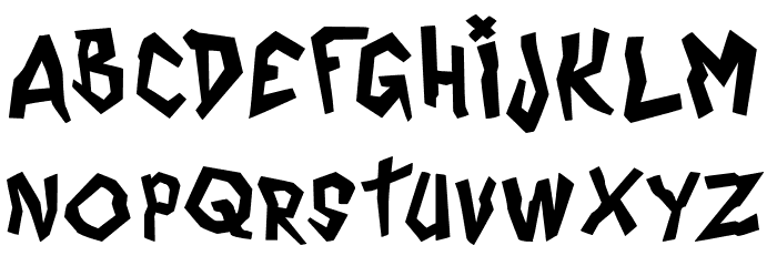 CoffeeEnema Font LOWERCASE