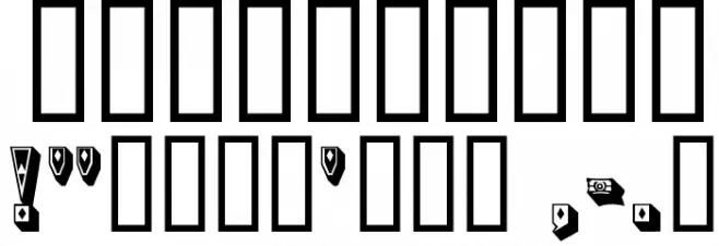 CoffeeTin Initials Шрифта ДРУГИЕ символов