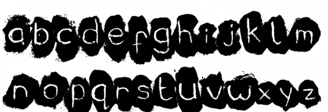 Coffee Schriftart Kleinbuchstaben
