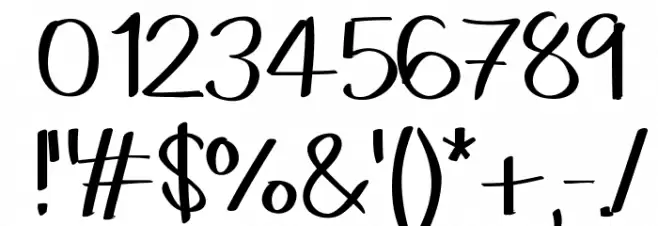 Coffeebreak Font OTHER CHARS