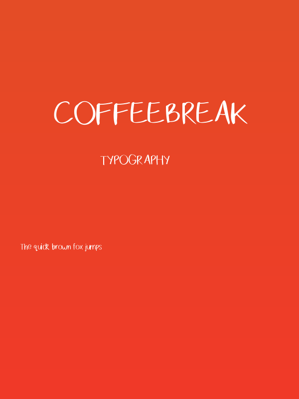Coffeebreak Poster