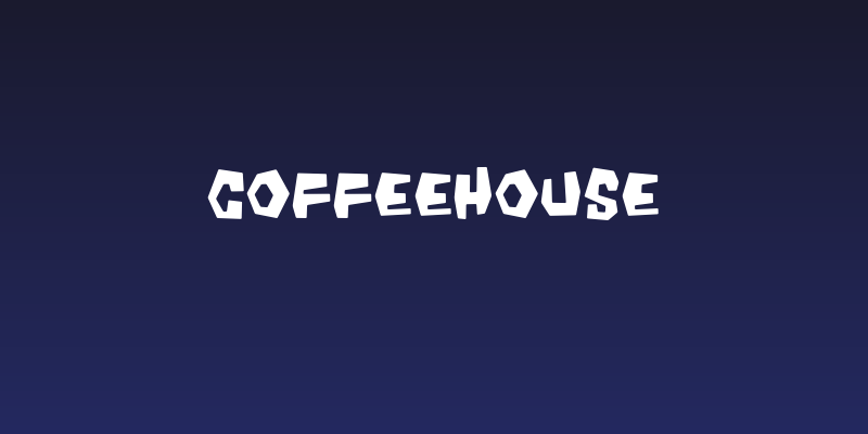 Coffeehouse Social Header