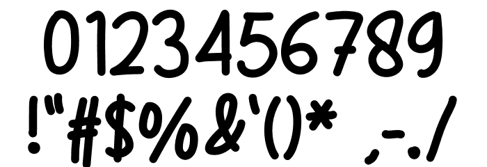 Coffeemilk Font OTHER CHARS