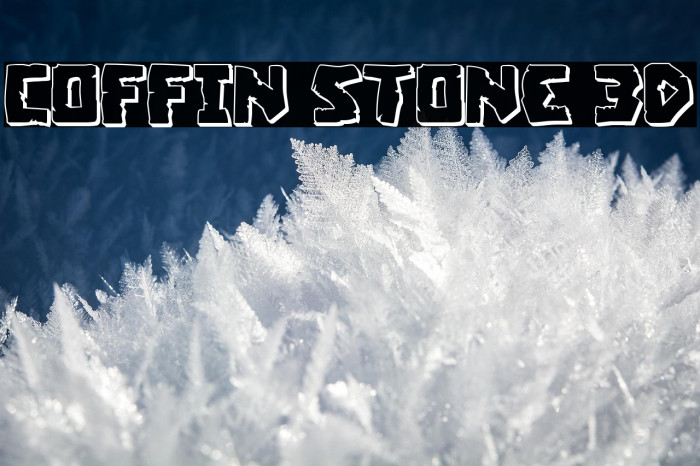 Coffin Stone 3D Example 3