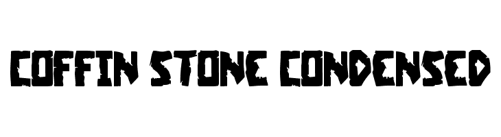 Coffin Stone Condensed  font caratteri gratis