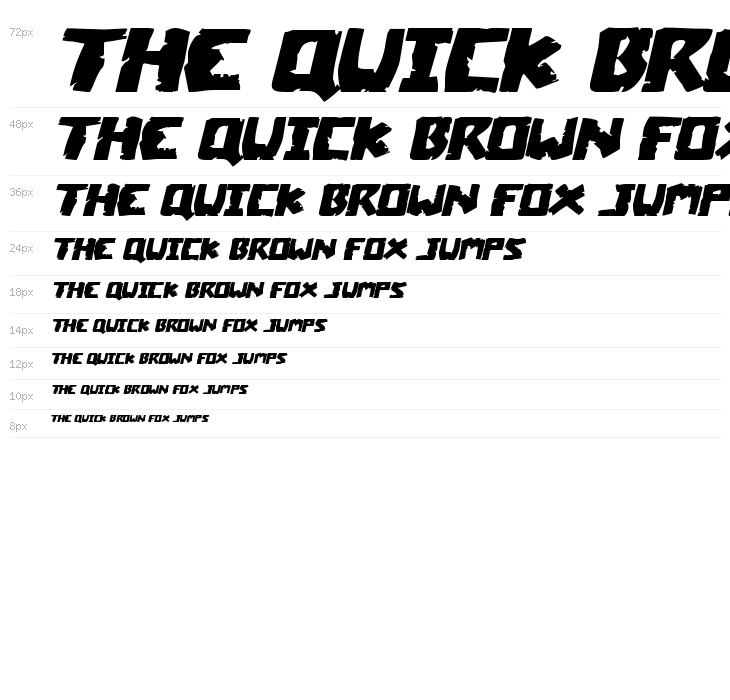 Coffin Stone Expanded Italic Waterfall