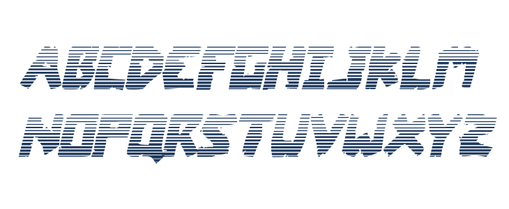 Coffin Stone Gradient Italic Lowercase