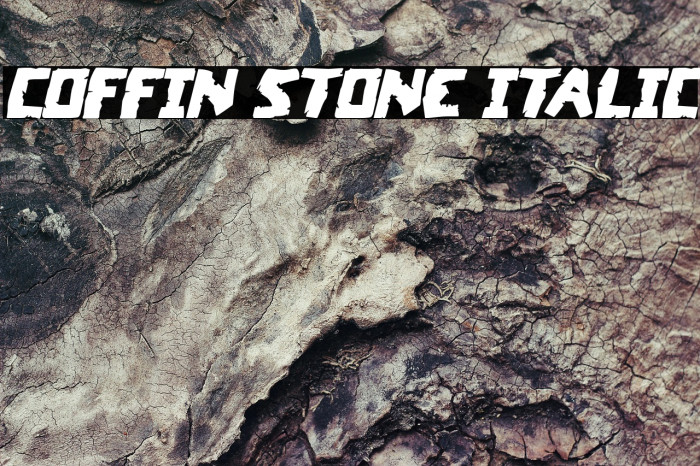 Coffin Stone Italic Example 2