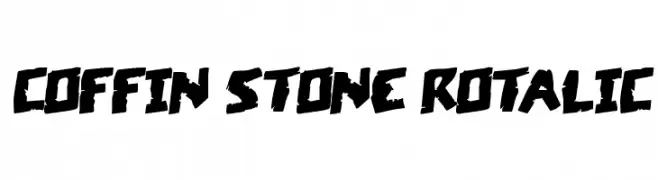 Coffin Stone Rotalic  नि: शुल्क फ़ॉन्ट्स डाउनलोड