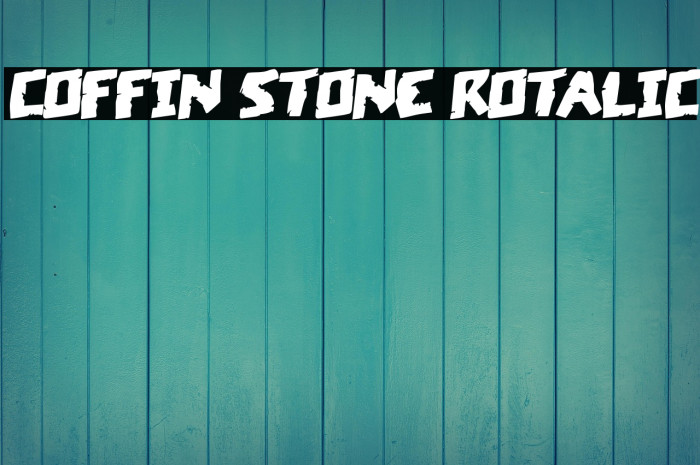 Coffin Stone Rotalic Example 3