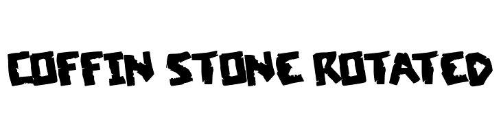 Coffin Stone Rotated  免费字体下载