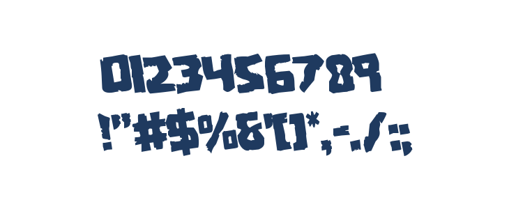 Coffin Stone Staggered Rotated Other Characters