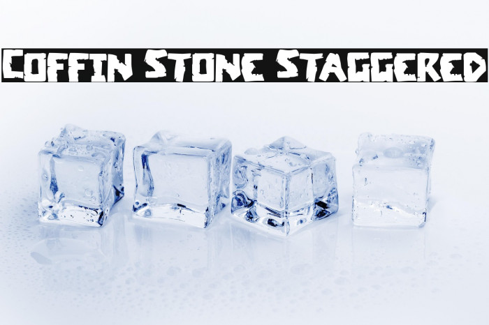 Coffin Stone Staggered Example 1