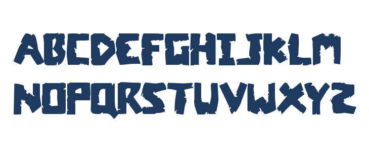 Coffin Stone Staggered Lowercase