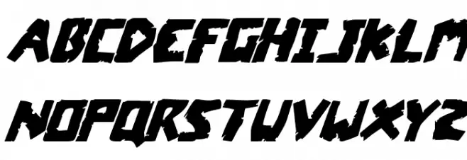Coffin Stone Super-Italic Schriftart Groß