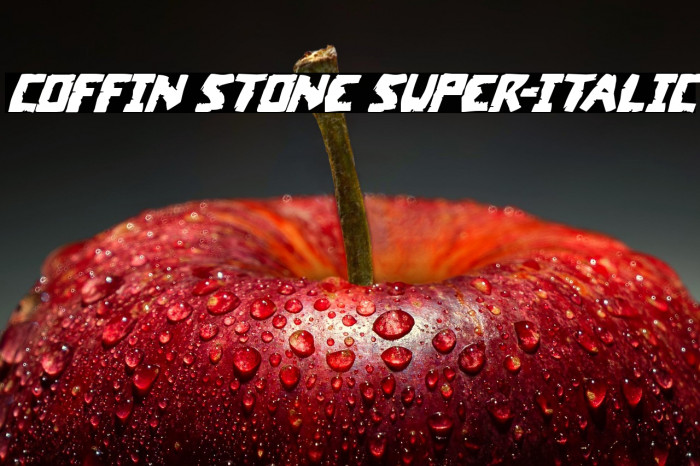 Coffin Stone Super-Italic Example 1