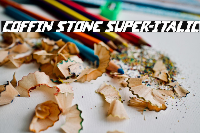 Coffin Stone Super-Italic Example 3