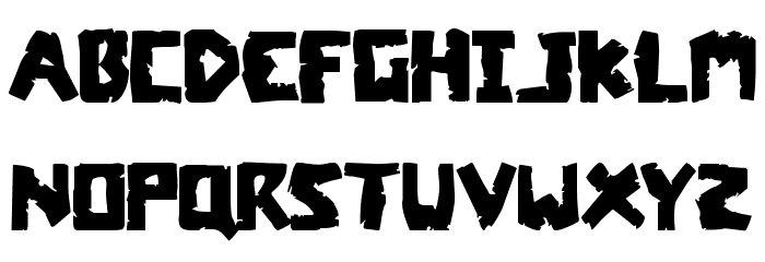 Coffin Stone Font LOWERCASE