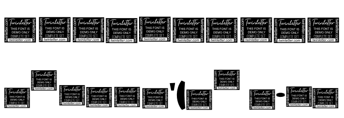 Cogeen Personal Use Font OTHER CHARS
