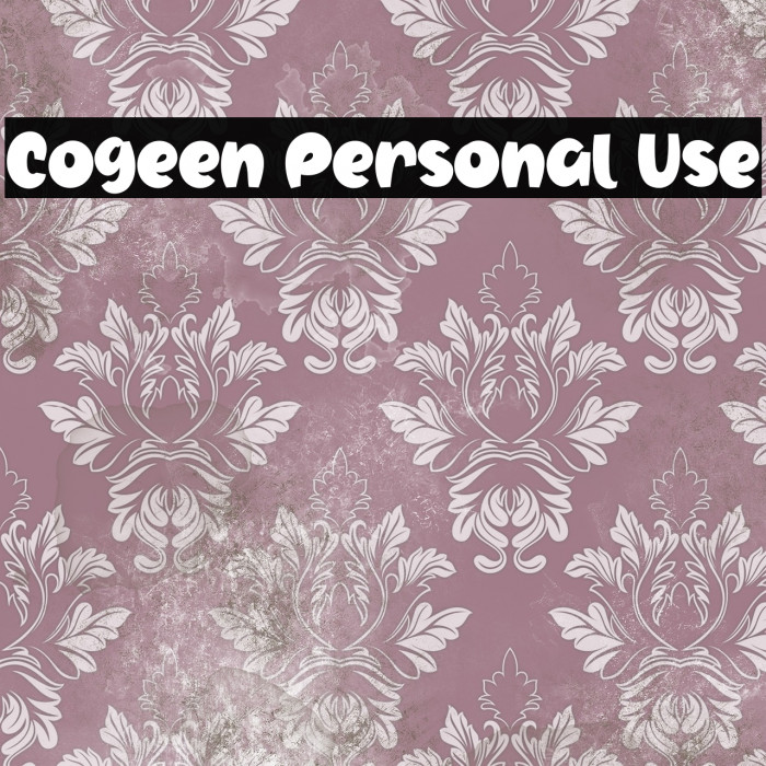 Cogeen Personal Use Example 1