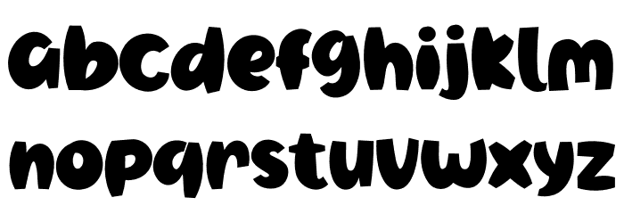 Cogeen Personal Use Font LOWERCASE